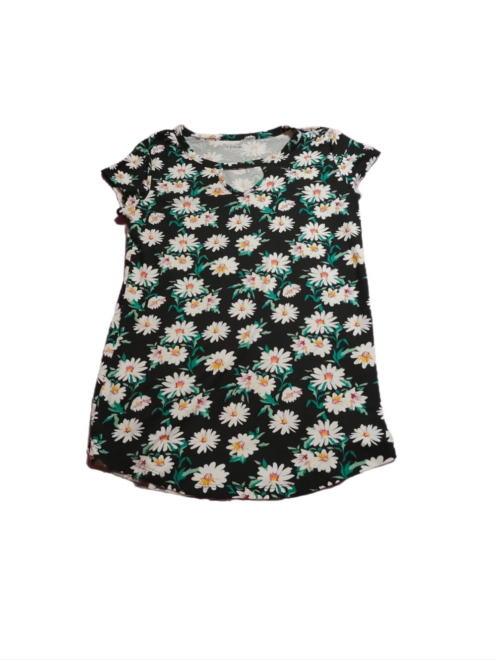 Vintage Y2K Joe Boxer Daisy Floral Keyhole Top - Size M